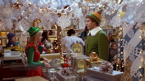 elf decorating scene